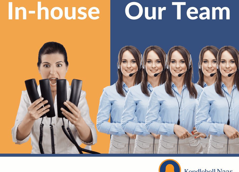 In-House Receptionist vs Telephone Answering Service